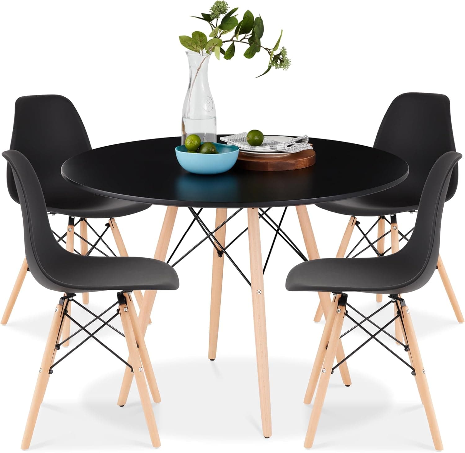 Best Choice Products 5-Piece Dining Set (Mid-Century Modern)