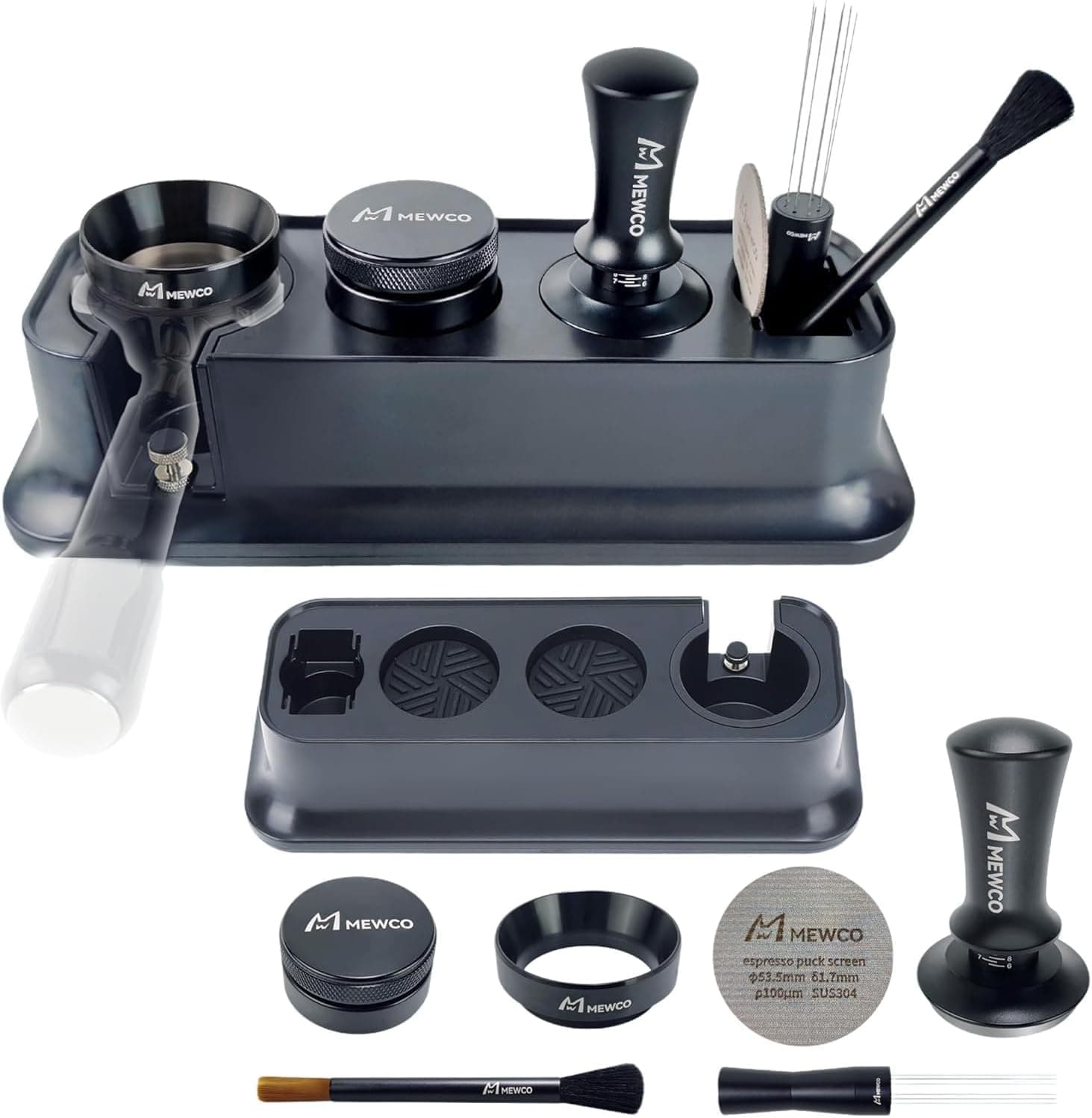 M MEWCO 7‑in‑1 Espresso Accessory Kit (54mm)