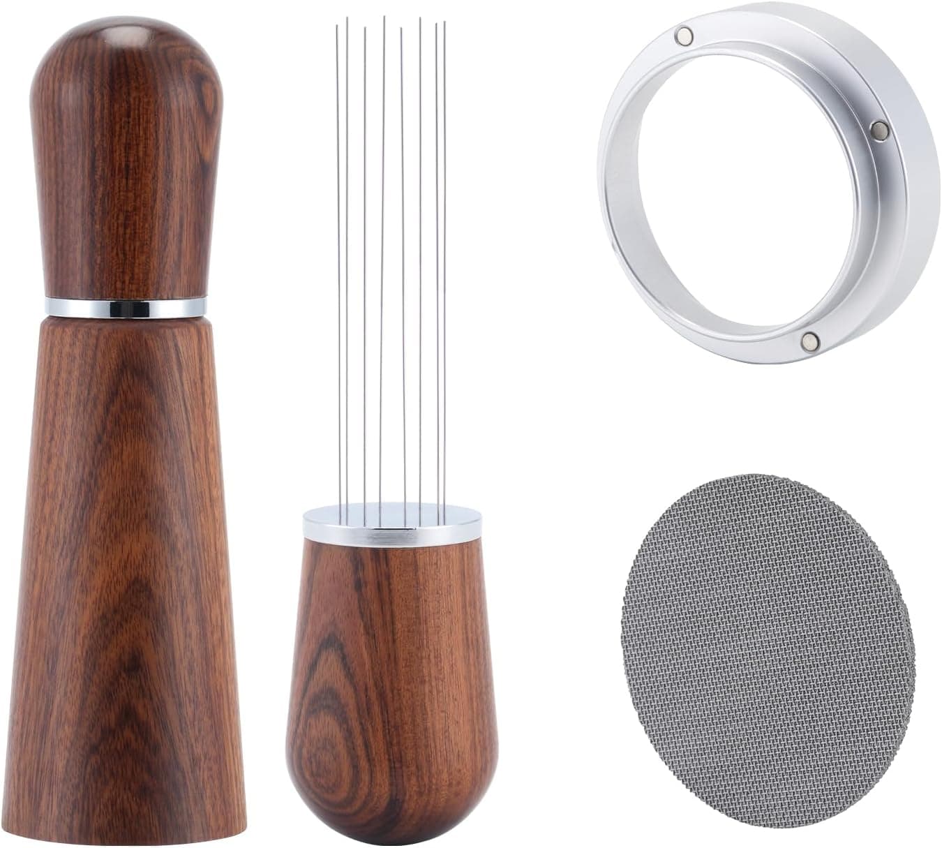 GdHaHSP 58mm Espresso Accessories Kit (WDT + Funnel + Puck Screen)